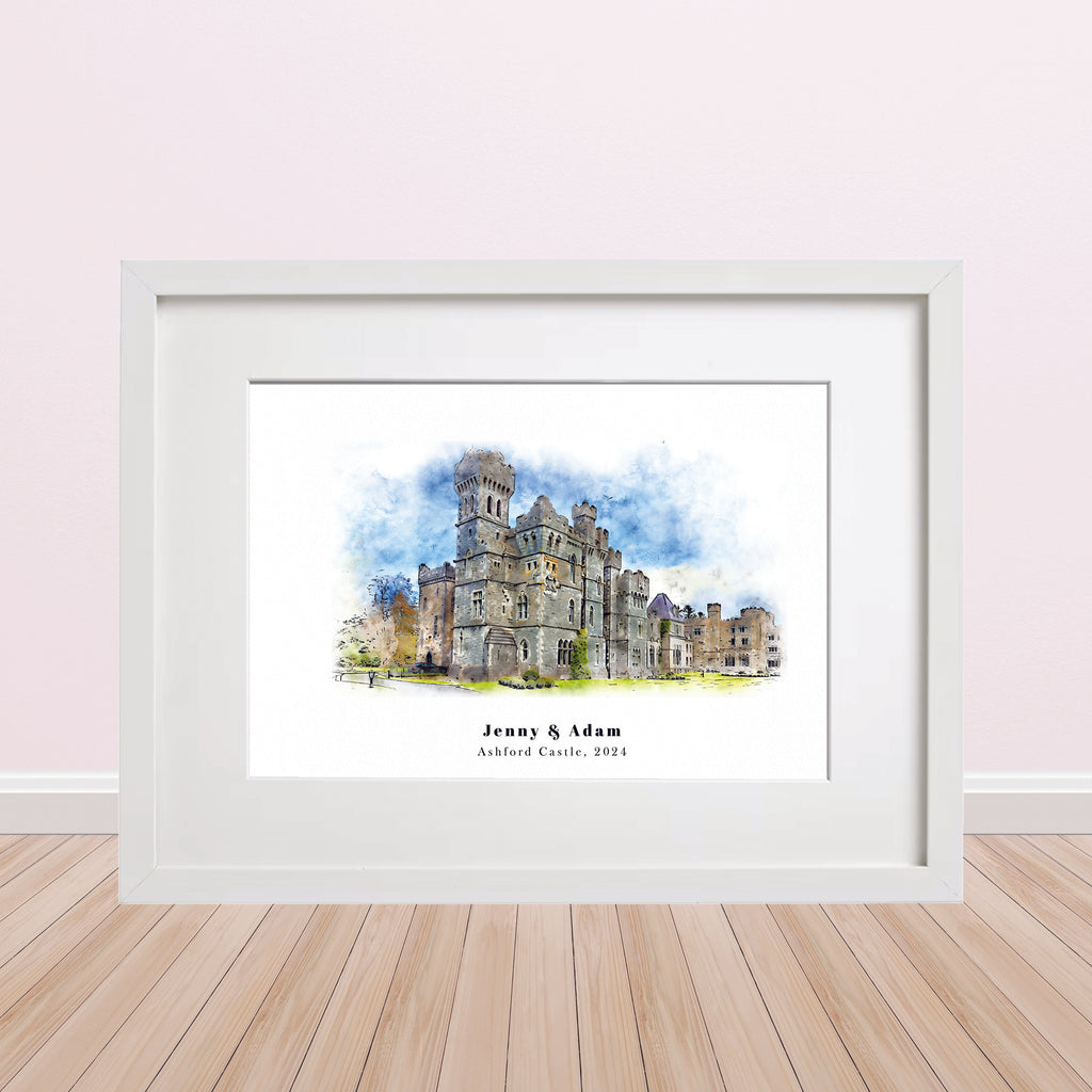Personalised Wedding Location Print 