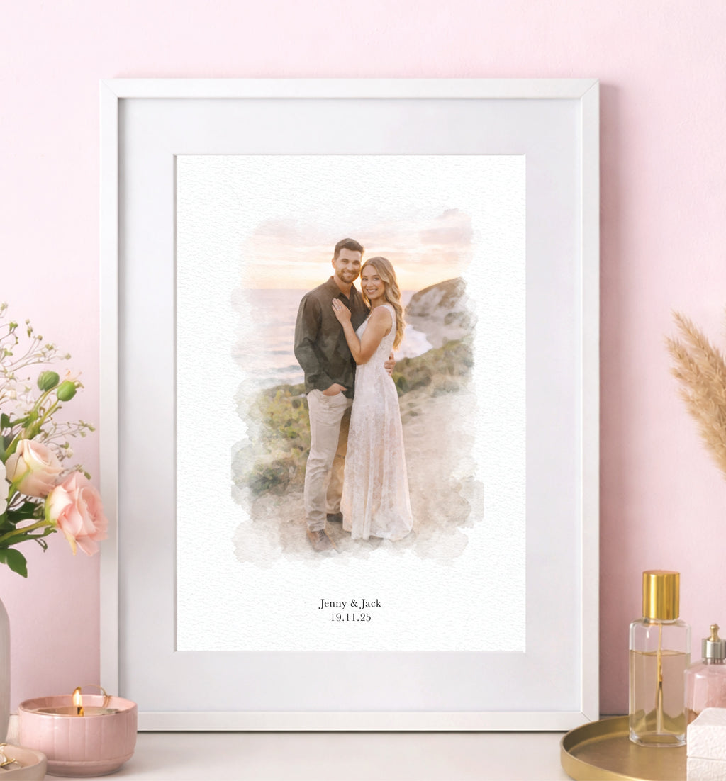Engagement Portrait Print