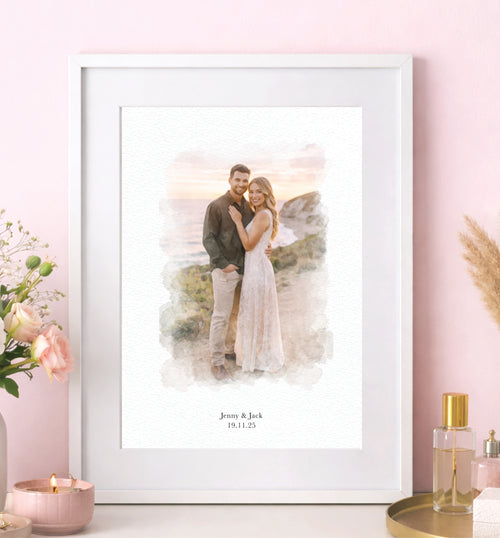 Engagement Portrait Print
