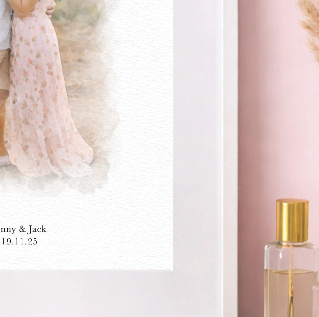 Engagement Portrait Print